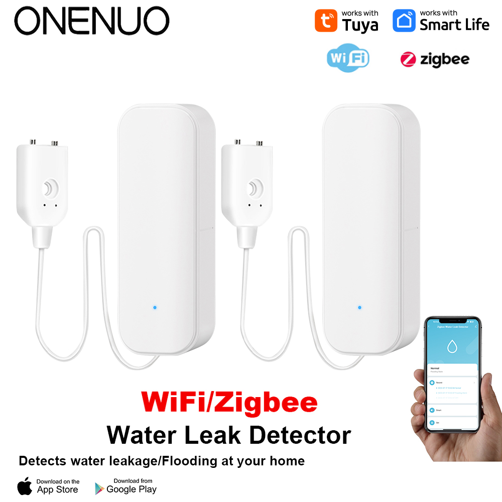 Home Security Business - WiFi/Zigbee Water Sensor Tuya Leakage Alarm