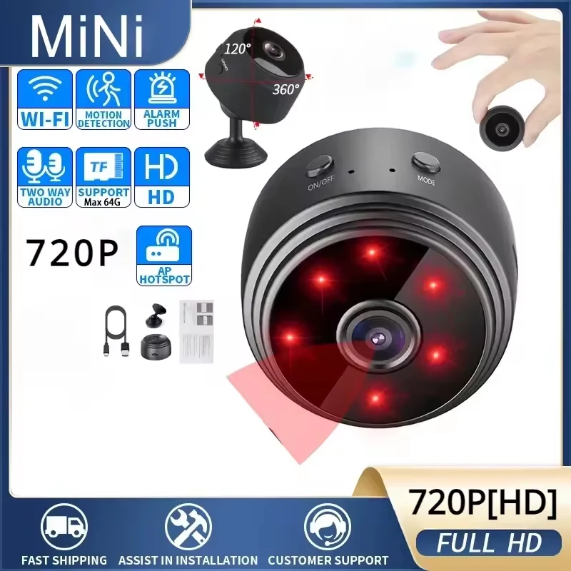 Home Security No Wifi Needed - Wireless WiFi Camera A9 Mini Video