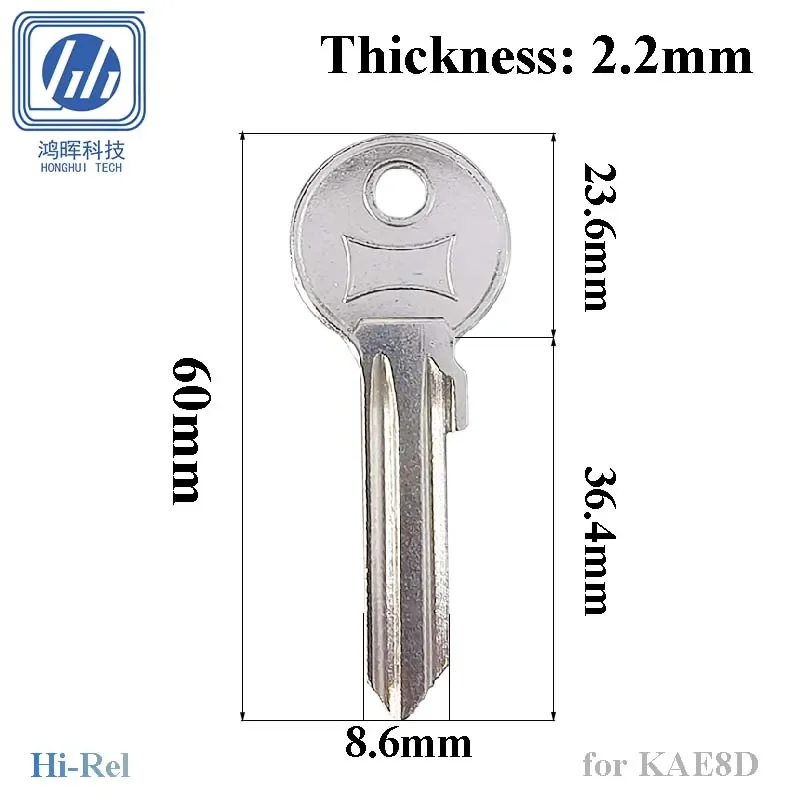 Home Security Doors - 5-100Pcs for Kale KAE8D Blank Key