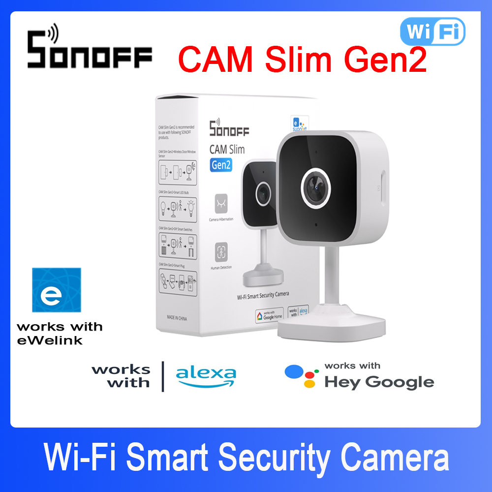 Home Security No Wifi Needed - SONOFF CAM Slim Gen2 WiFi Smart