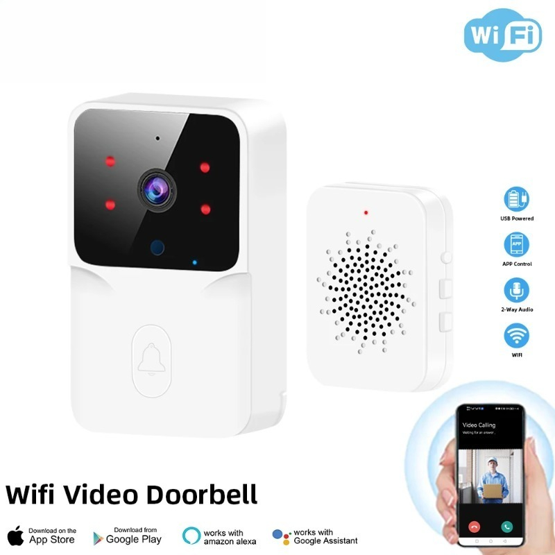 Home Security Kamera - smart home wifi doorbell hd camera