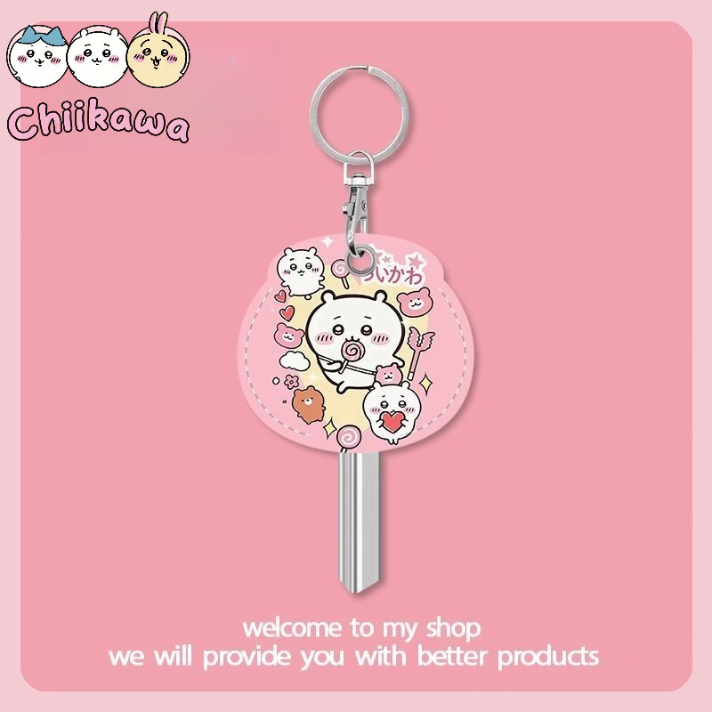 Home Security Doors - Chiikawa Cute Cartoon Hachiware Key Protection