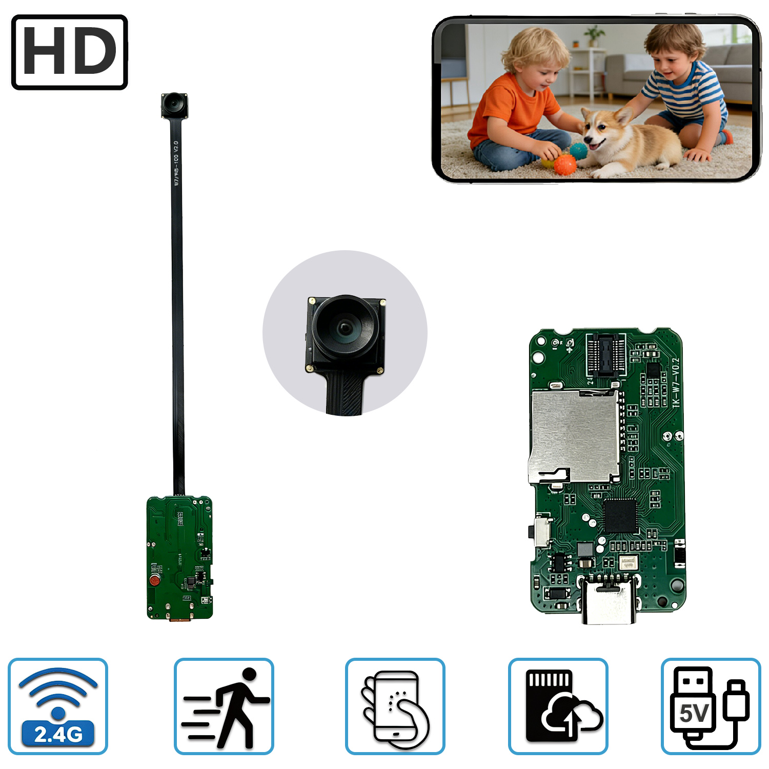 Mini Compact Home Security Cam - огляд і ціна Home Security No Wifi Needed