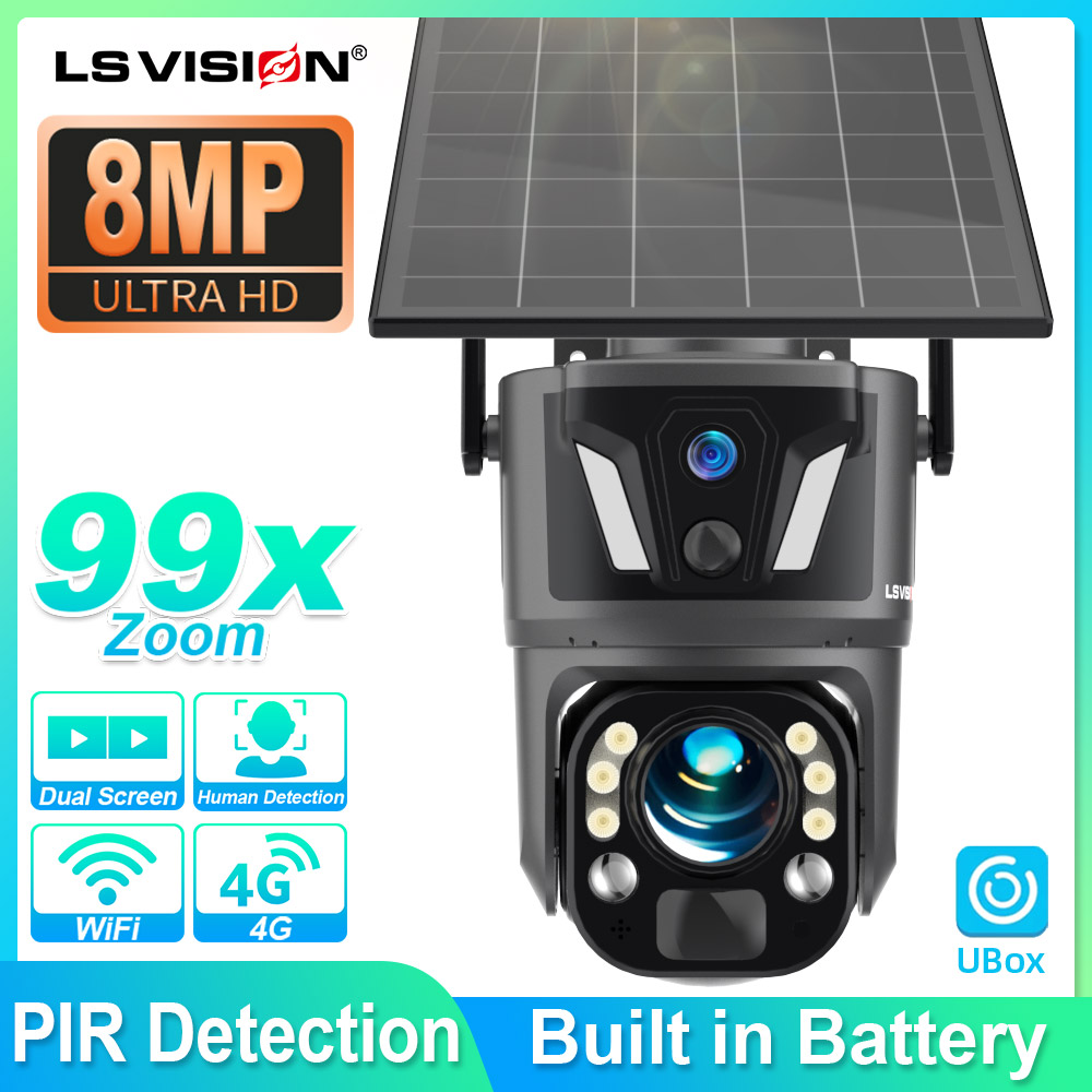 LS VISION 4K 8MP Outdoor Home  - огляд і ціна Home Security Kamera