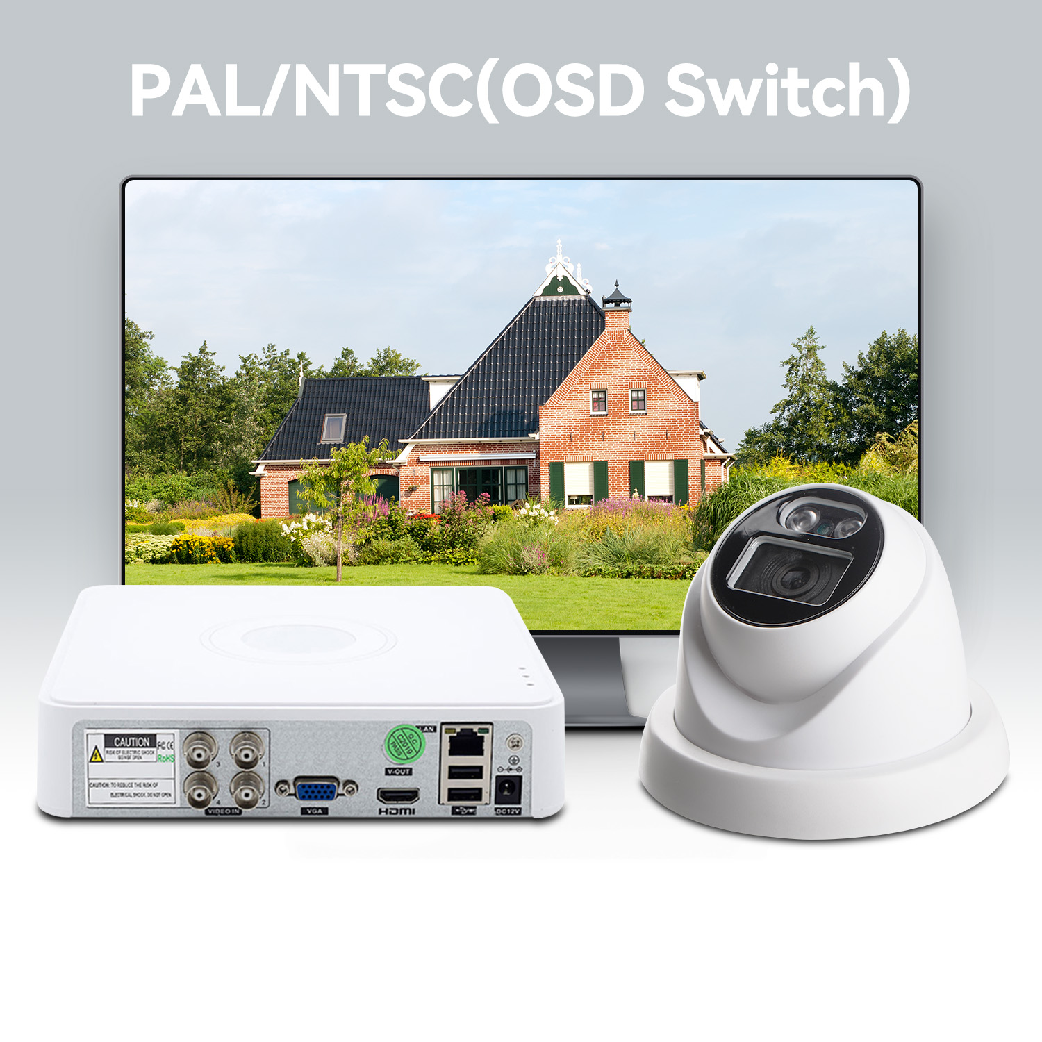 DIP Switch Switching Video Out - огляд і ціна Home Security Outdoor Cameras