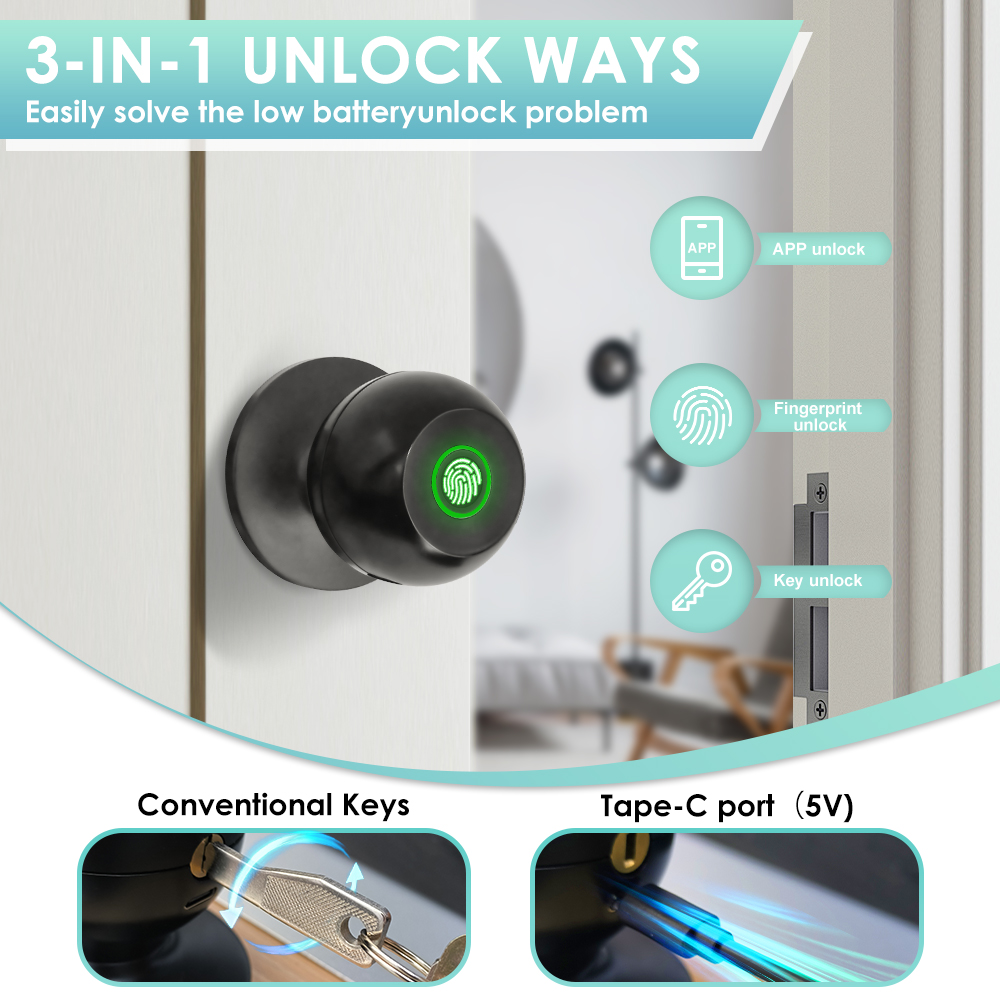 Tuya Electronic Door Lock Smar - огляд і ціна Home Security Keypad