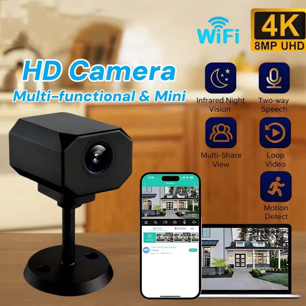 4K HD WiFi Security Camera for - огляд і ціна Home Security With Camera