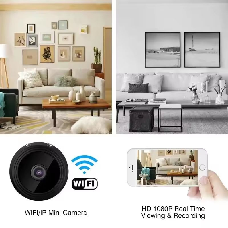 Wireless WiFi Camera A9 Mini V - огляд і ціна Home Security No Wifi Needed
