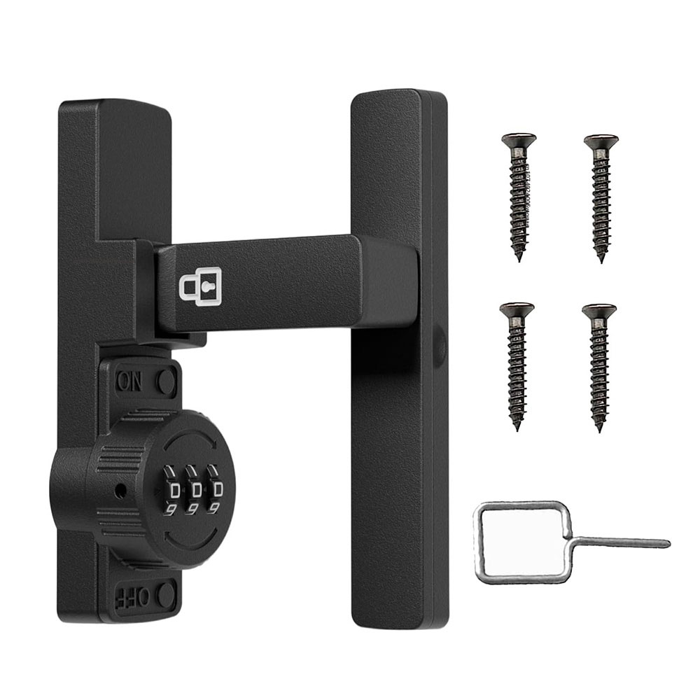 Security Barn Door Lock 3-Digi - огляд і ціна Home Security Doors