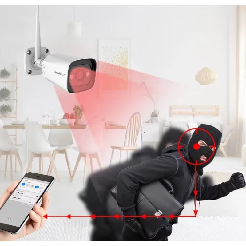 High Tech 3mp 2ch 4ch 8ch 4 Ch - огляд і ціна Home Security With Camera