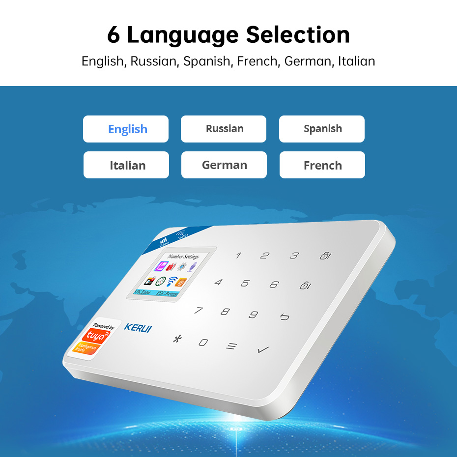 KERUI W181 Alarm System Secutr - огляд і ціна Home Security Kamera