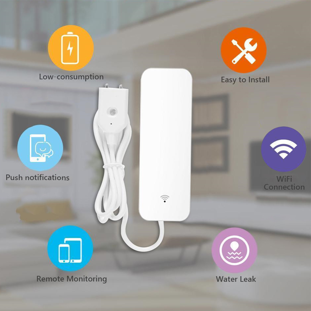 Tuya WiFi Water Leak Sensor, W - огляд і ціна Home Security Business