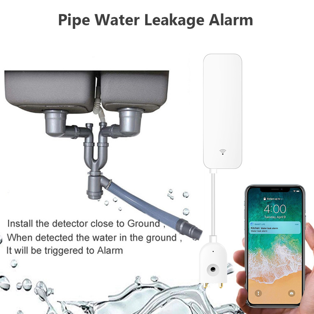 Tuya WiFi Water Leak Sensor, W - огляд і ціна Home Security Business