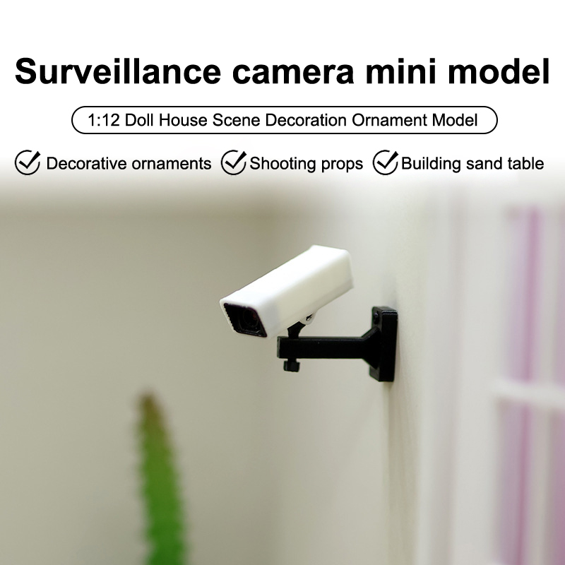 Hot Sale 1/12 Scale Miniature  - огляд і ціна Home Security With Camera