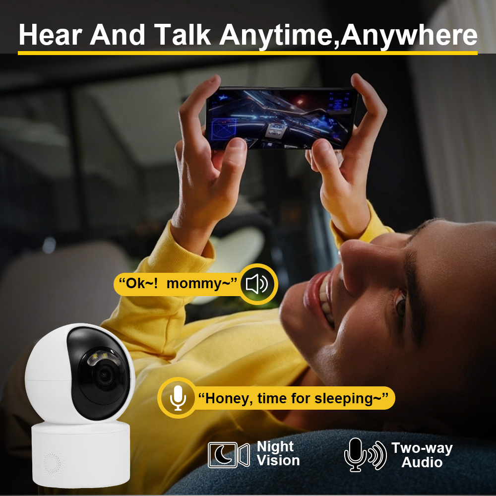 Yoosee 5MP WiFi Security PTZ I - огляд і ціна Home Security Kamera
