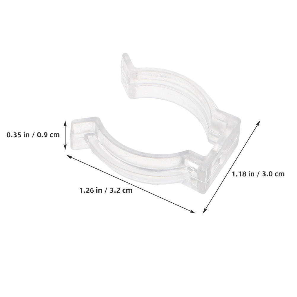 10Pcs Light Tube Clips Transpa - огляд і ціна Home Security Youtube