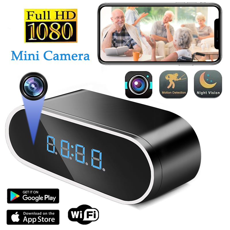 Full HD 1080P Alarm Clock Mini - огляд і ціна Home Security Kamera