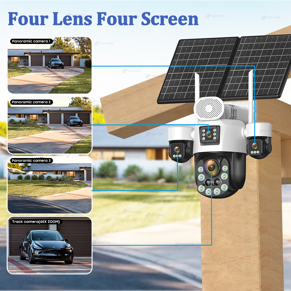 AOV Four Lens Outdoor Surveill - огляд і ціна Home Security Business
