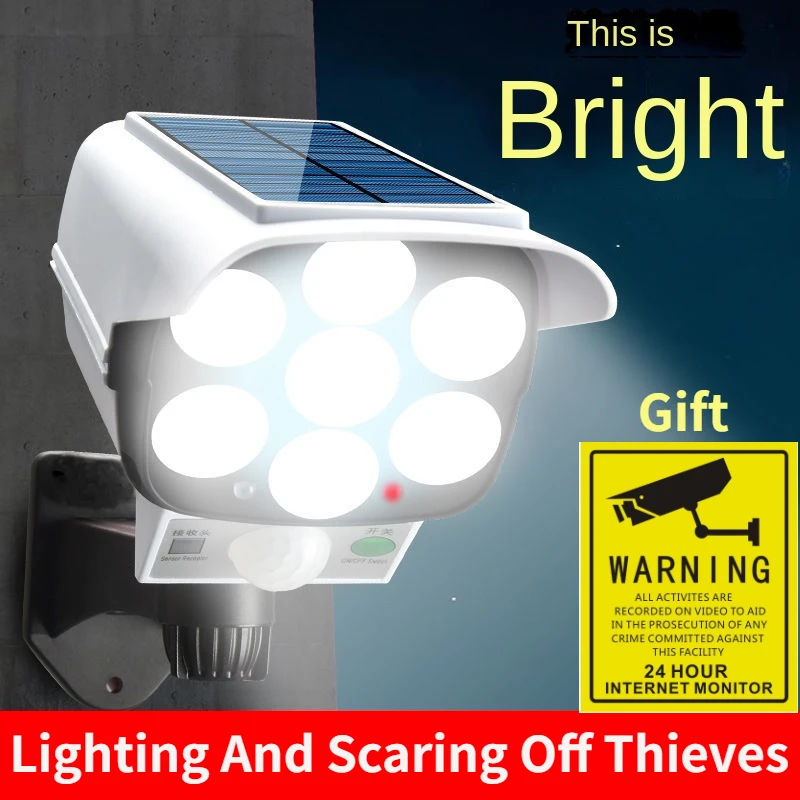Outdoor Solar Light Motion Sen - огляд і ціна Home Security With Camera