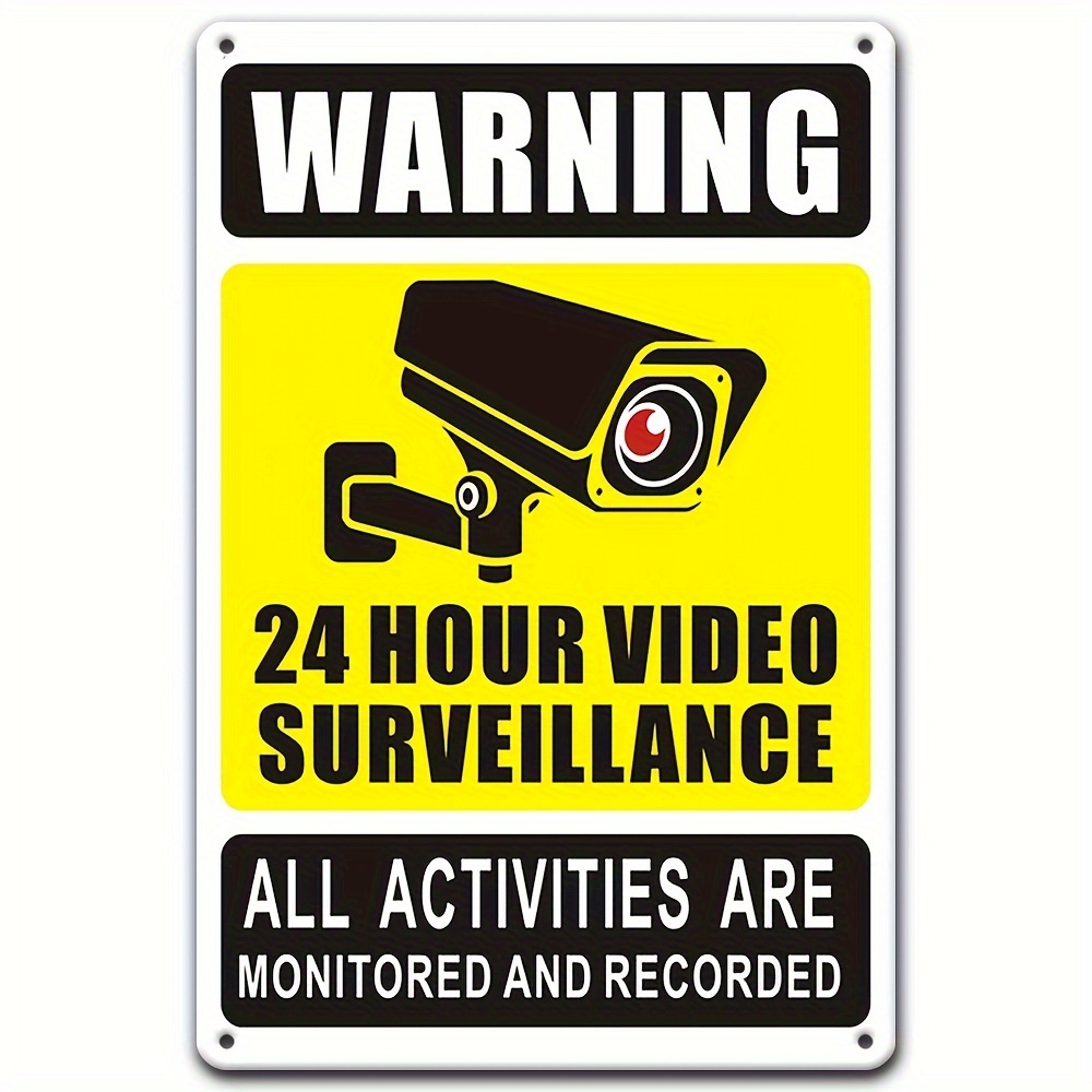 24/7 Video Surveillance Warnin - огляд і ціна Home Security With Camera