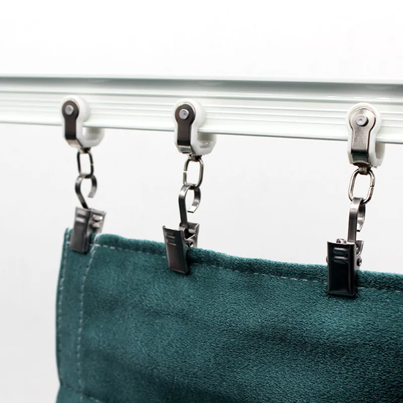 10 Units Curtain Clips Metal c - огляд і ціна Home Security Units