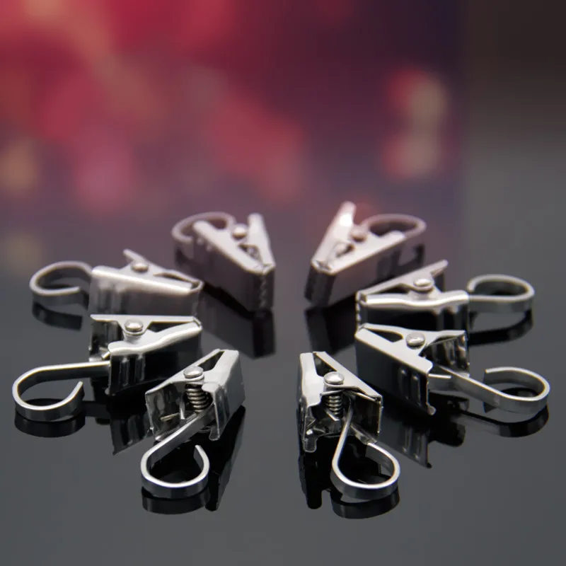 10 Units Curtain Clips Metal c - огляд і ціна Home Security Units