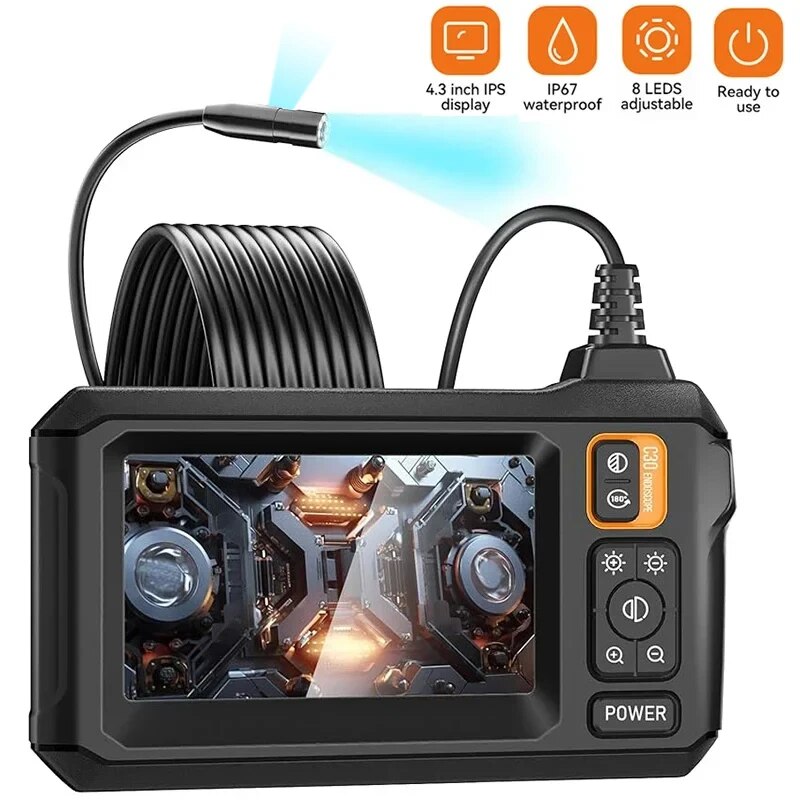Industrial Endoscope Camera 8m - огляд і ціна Home Security With Cameras