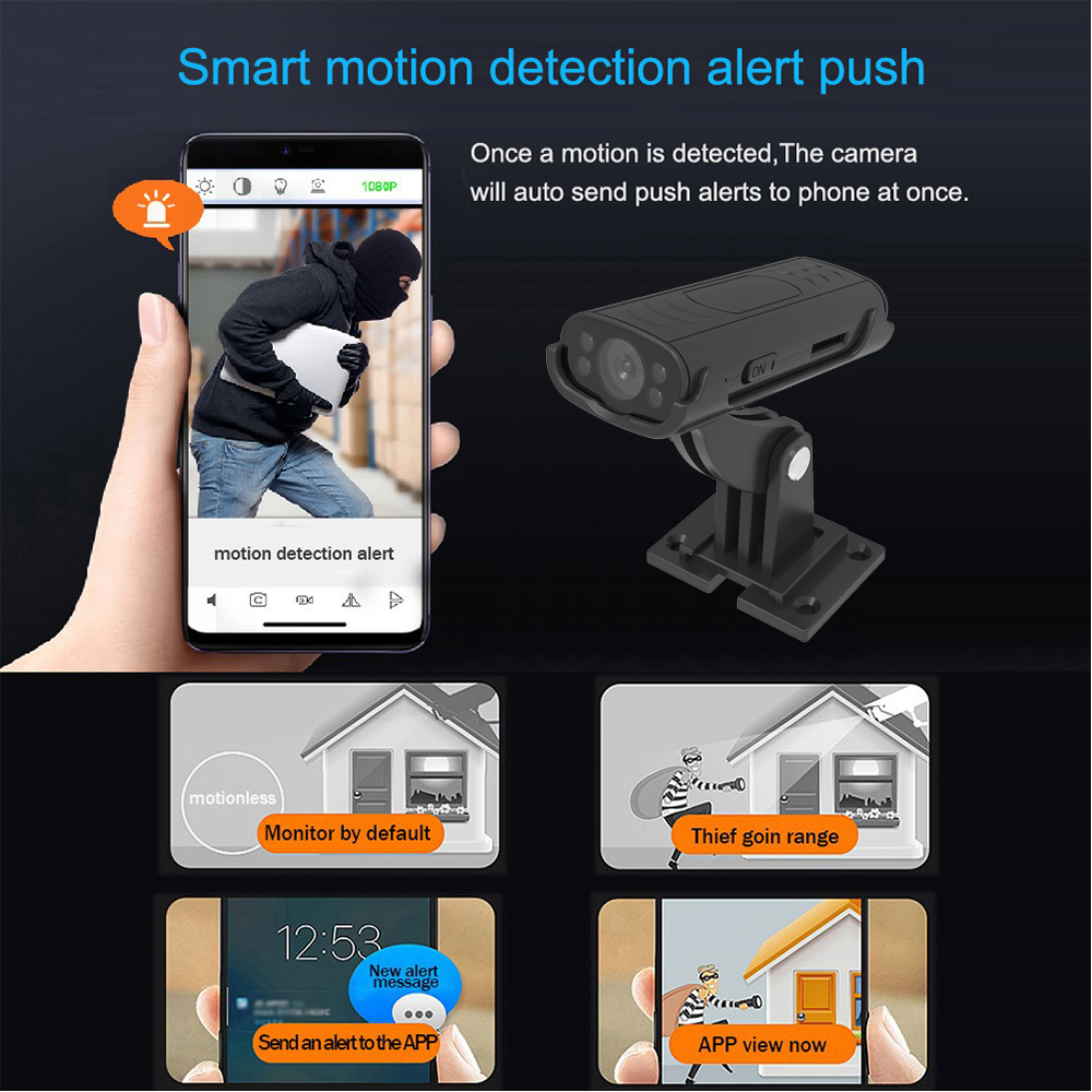 Mini Wireless WiFi Home Securi - огляд і ціна Home Security No Wifi Needed