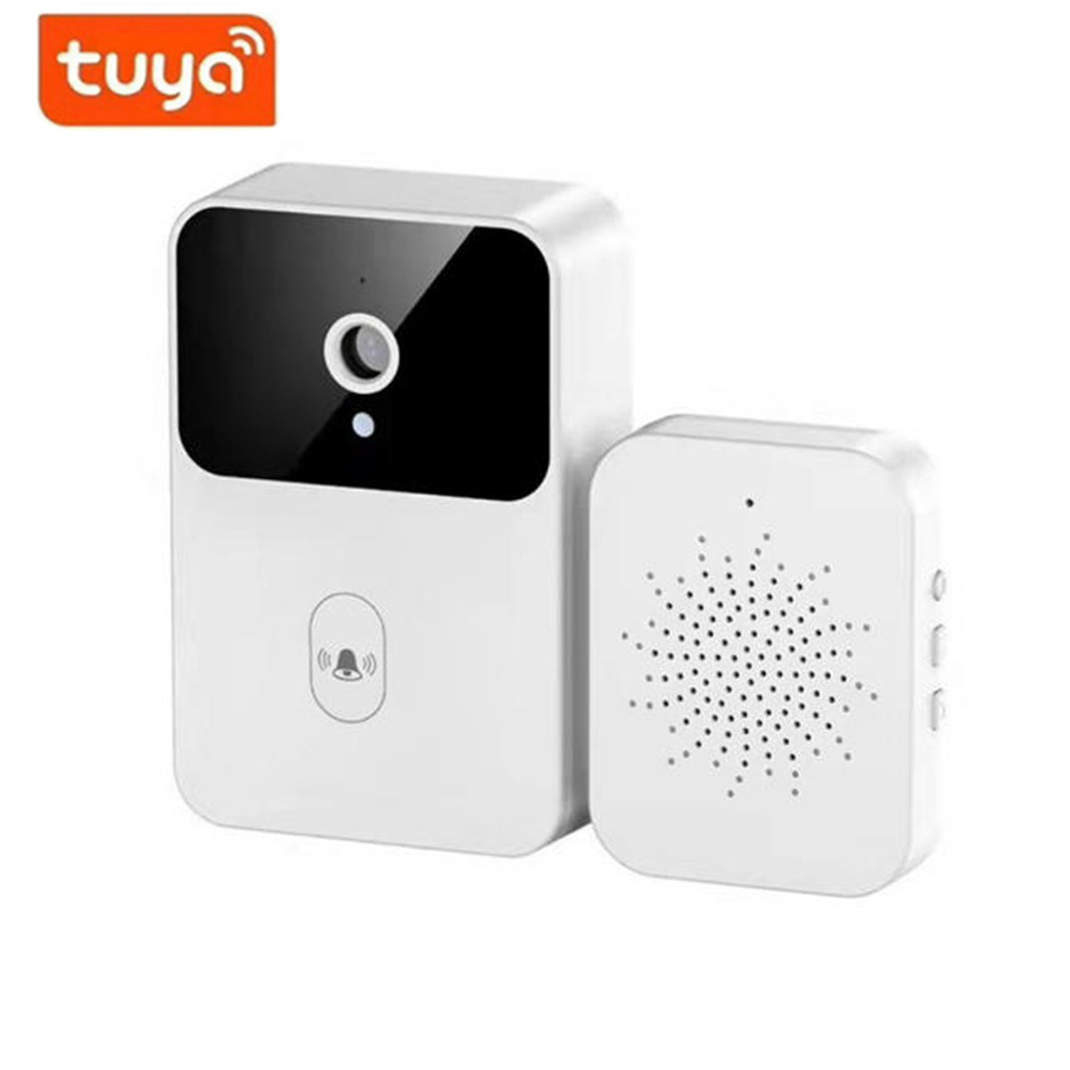 Wireless Doorbell WiFi Tuya Ou - огляд і ціна Home Security Outdoor Cameras