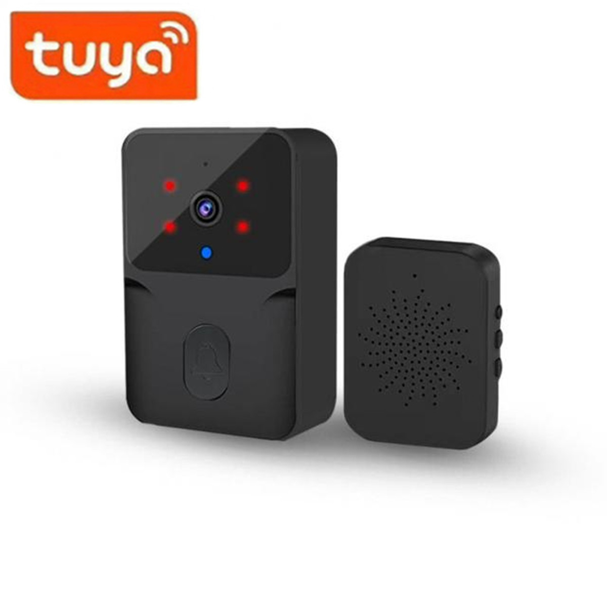Wireless Doorbell WiFi Tuya Ou - огляд і ціна Home Security Outdoor Cameras