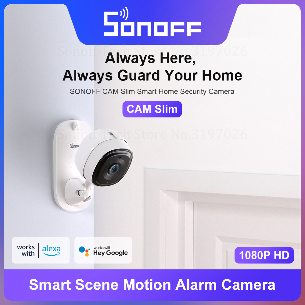 SONOFF 1080P HD Wi-Fi IOT Came - огляд і ціна Home Security Kamera