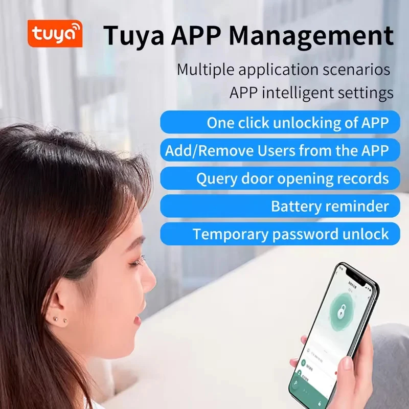 Tuya App Bluetooth Smart Finge - огляд і ціна Home Security Keypad