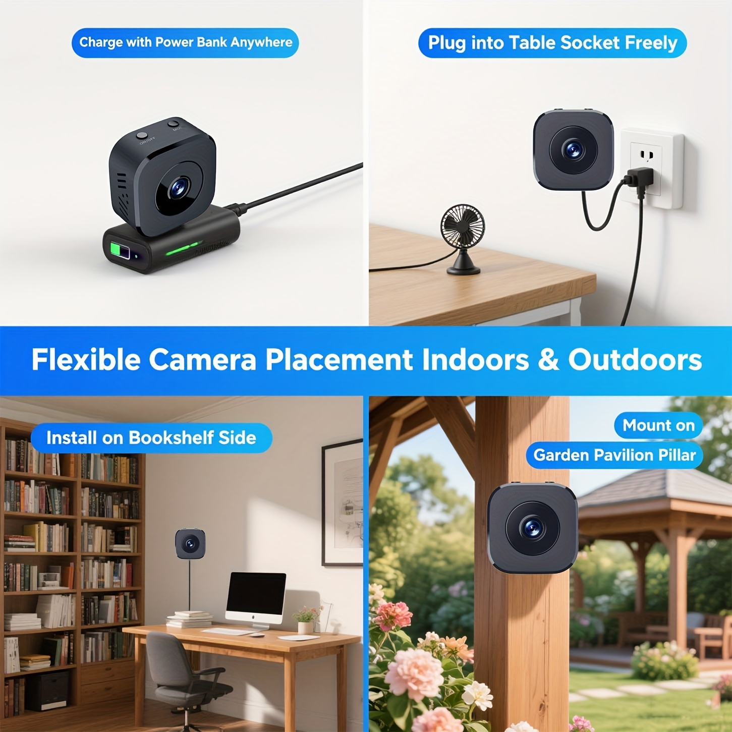 1080P HD Mini WiFi Camera Indo - огляд і ціна Home Security With Camera