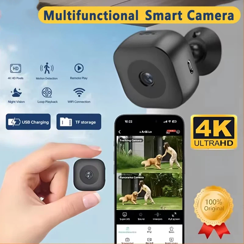 Lenovo Smart 4K HD Mini Camera - огляд і ціна Home Security No Wifi Needed
