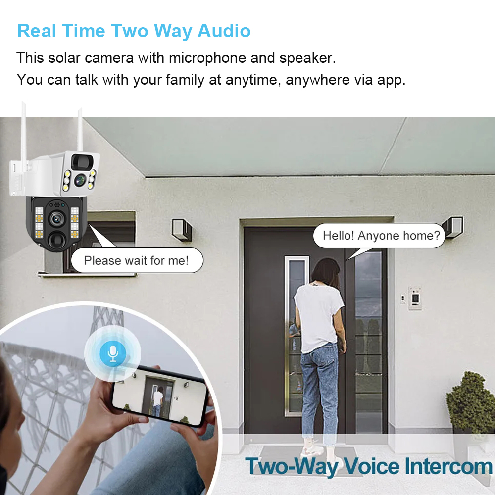 WiFi/4G Solar Camera IP CCTV S - огляд і ціна Home Security Business