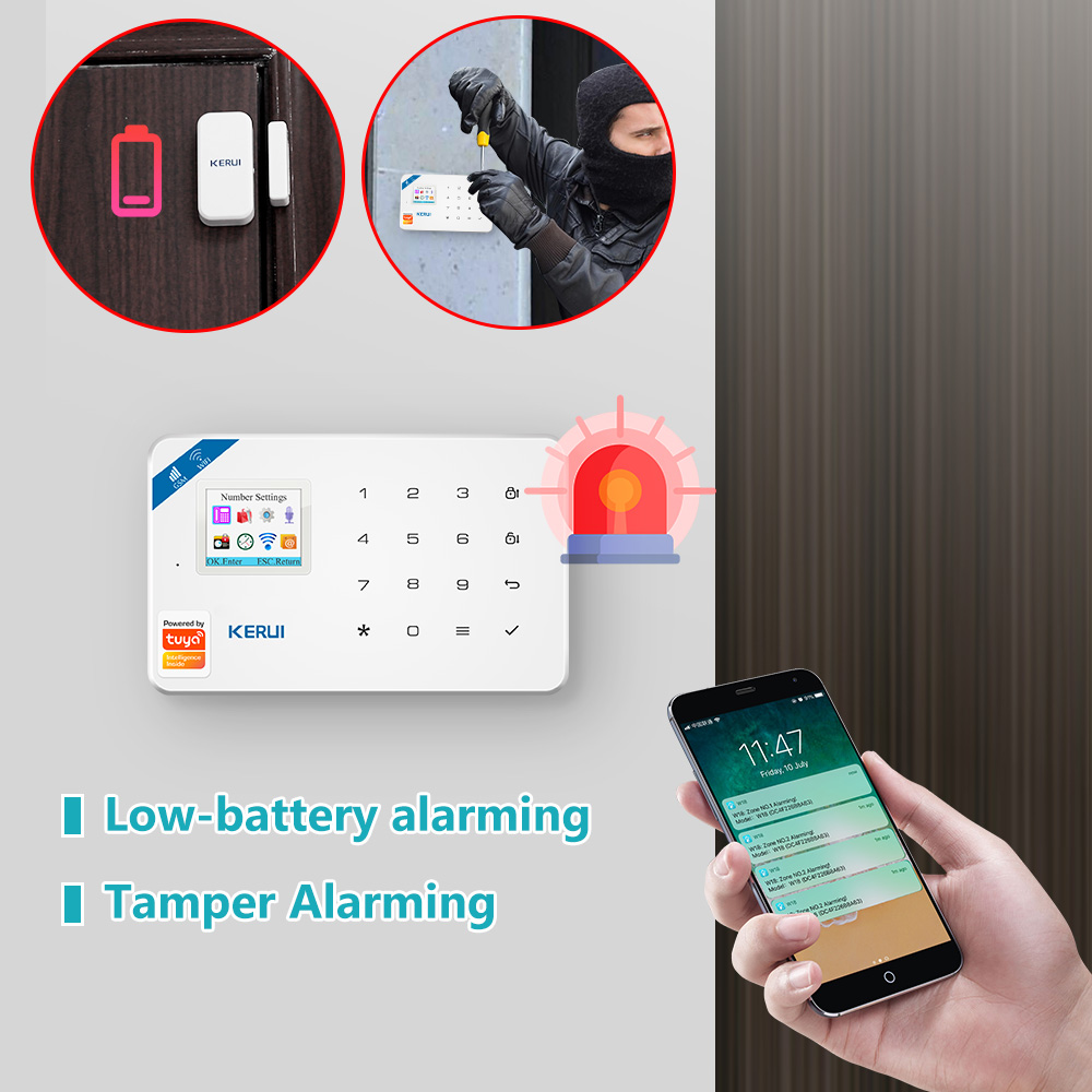 KERUI W181 Alarm System Secutr - огляд і ціна Home Security Kamera