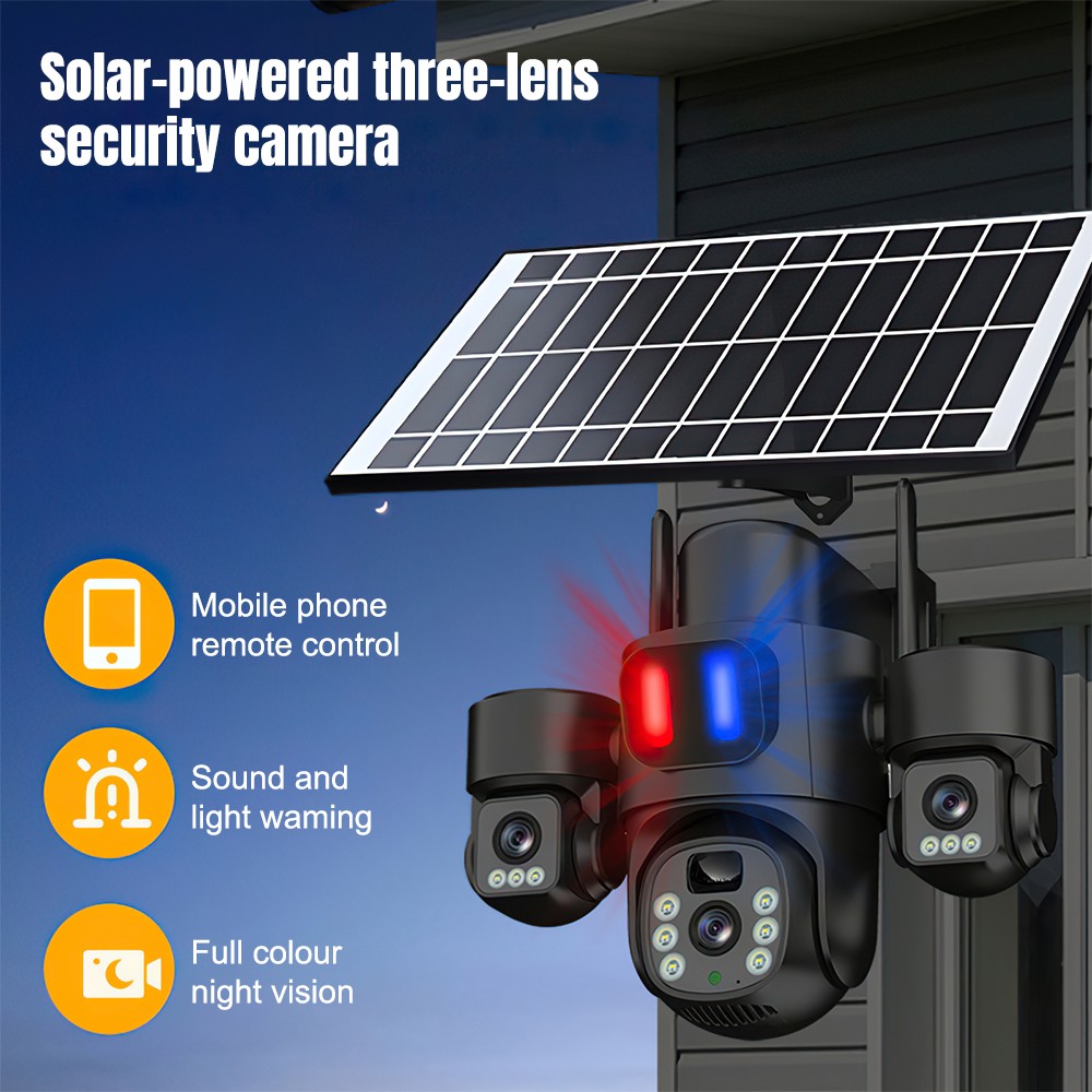 Solar WiFi PTZ Camera Outdoor  - огляд і ціна Home Security Outdoor Cameras