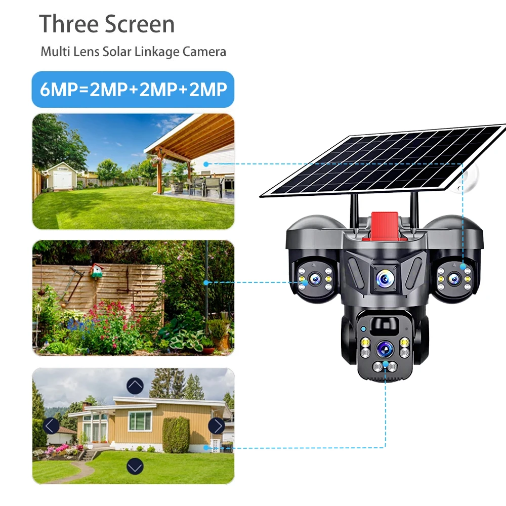 KERUI V380 Pro Outdoor PTZ 6MP - огляд і ціна Home Security No Wifi Needed