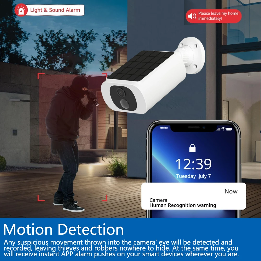 Tuya 5MP Solar Security Camera - огляд і ціна Home Security Business