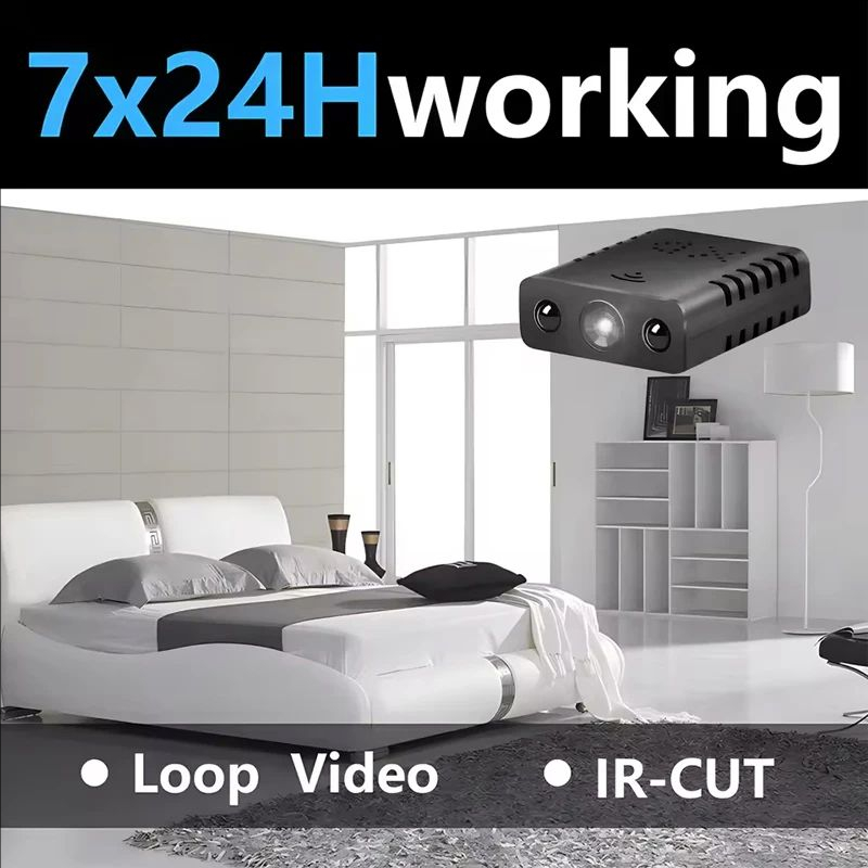 XD Mini Camera Full HD 4K WiFi - огляд і ціна Home Security No Wifi Needed
