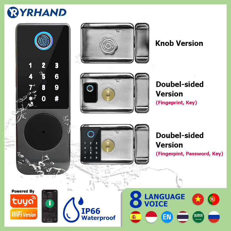 Tuya Smart lock Waterproof Wif - огляд і ціна Home Security Keypad