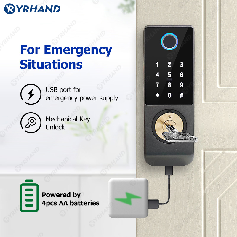 Tuya Smart lock Waterproof Wif - огляд і ціна Home Security Keypad