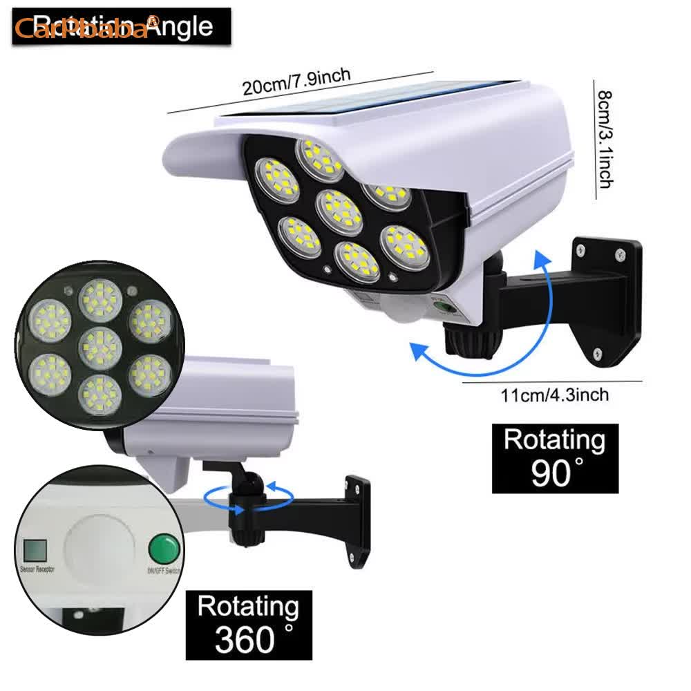 Outdoor Solar Light Motion Sen - огляд і ціна Home Security Outdoor Cameras