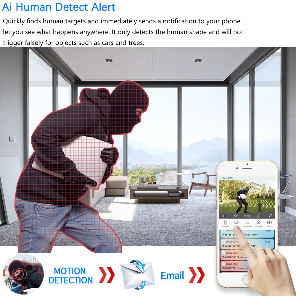 Wireless 16CH H.265 5MP NVR Ca - огляд і ціна Home Security With Cameras